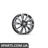 Легкосплавний диск Karoq R18 BRAGA antracite VAG 57A071498BHA7