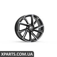 Легкосплавний диск Karoq R19 VEGA black metallic VAG 57A071499BFL8