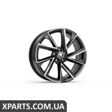 Легкосплавний диск Karoq R19 VEGA black metallic VAG 57A071499BFL8