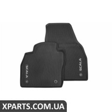 Гумові килимки салону Scala к-т 2шт. передні VAG 657061502