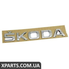 Напис хром SKODA VAG 5JA8536872ZZ