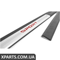 Декоративні/захисні накладки на пороги (п/м) SportLine A5 VAG KDA600004