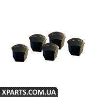 Ковпачок колісного болта SKODA, сріблясто-зелений VAG 1Z0601173UZ7