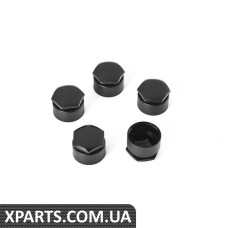 Колпачок секретного болта SKODA черный/глянец VAG 8D0601173E9B9