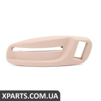 Бежеве оздоблення важеля регулювання сидіння - праворуч BMW 52108267506