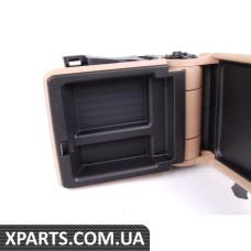 Передний подлокотник в сборе - кожа Hellbeige Futura BMW 51166950337