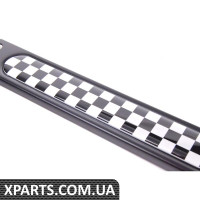 MINI Клітчаста рамка для номерного знака - чорний BMW 51800406644
