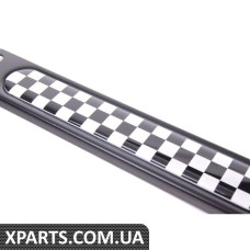 MINI Клітчаста рамка для номерного знака - чорний BMW 51800406644
