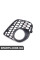 Решітка переднього бампера BMW 51118047344