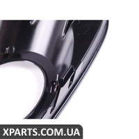 Решітка протитуманної фари - глянсова чорна з хромованою обробкою - ліва VAG 8P0807681AHT94