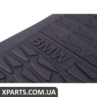 Всепогодні гумові килимки - чорний BMW 51472336797
