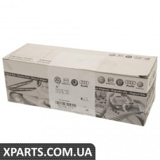 Комплект тормозных колодок (передние, овальные датчики, D912A, оригинальные) VAG 4B0698151S