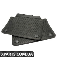 Преміум гумові килимки (A8 S8 D3, чорний, ззаду) VAG 4E0061511041