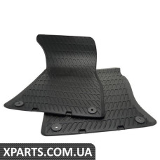 Преміум гумові килимки (A8 S8 D3, чорний, спереду) VAG 4E1061221041