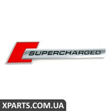 Червоний "Supercharged" знак VAG 4F0853601A2ZZ