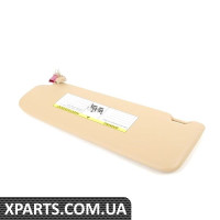Бежевий сонцезахисний козирок - праворуч BMW 51167252056