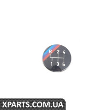 Емблема важеля перемикання Dogleg BMW 25111220955