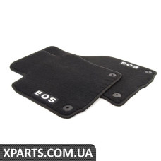 Чорні килимки Mojo з килимовим покриттям - набір із чотирьох VAG 1Q1061370WGK