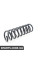Передня спіральна пружина Mercedes Benz 2103212904