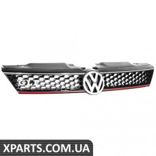 Решітка радіатора (Jetta Mk6 GLI, Сота, з червоною смугою, пізня) VAG 5C6853651ATCEE