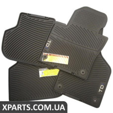Преміум гумові килимки (Jetta Mk6 TDI) VAG 5C7061550C041