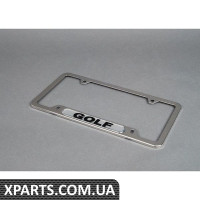 Рамка номерного знака для гольфу - полірована VAG 5G0071801