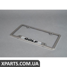 Рамка номерного знака для гольфу - полірована VAG 5G0071801