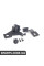 Рем Комплект кріплення фари VAG 8T0998122B