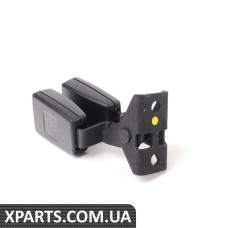 Пряжки задніх ременів безпеки - лівий - чорний сатин VAG 7L6857822AYLZ