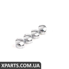 Рамка номерного знака Volkswagen - полірована зі срібним фоном VAG 5C0071801N