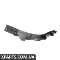 Нижня обробка центральної стійки - шабля (чорна) - ліва VAG 8K0867767B4PK