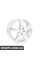 17" Диск легкосплавний VAG 1K0601025AE88Z