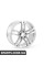 20" M Двостороннє колесо 373 стилю BMW 36117843715