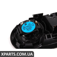 Ручка внутрішніх задніх лівих дверей - чорний / алюміній VAG 3B0839113BJ4J4