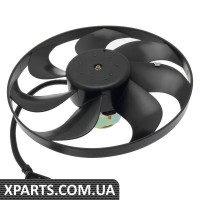 Вузол допоміжного вентилятора (TT Golf Jetta, 345 мм, 250/60 Вт) VAG 6X0959455F