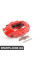 Червоний BMW M Performance Caliper - лівий BMW 34106875653
