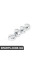 Рамка номерного знака з логотипом MINI Clubman - хром BMW 80120440140