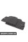 Килимки для фабрики Essentials в задній частині салону, чорні BMW 51472358056