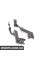 Передні грати JCW з кронштейнами BMW 63130422708