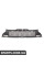 Передні грати JCW з кронштейнами BMW 63130422708