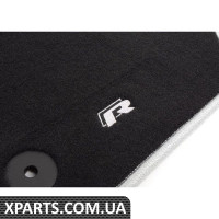 Комплект килимків Mojo Mats - чорний із сірим кантом VAG 5G1061325041