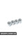 Porsche Crest Срібний ковпачок штока клапана з акцентом Porsche PNA70500199