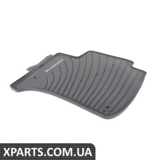 Всесезонні гумові килимки - чорний Porsche 958044801551E0