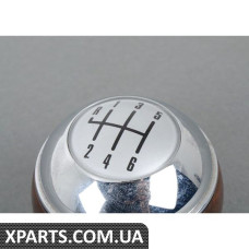Ручка перемикання передач MINI, 6 швидкостей, дерево/хром BMW 25117542273