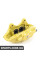 Жовтий BMW M Performance Caliper - лівий BMW 34106855475