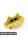 Жовтий супорт BMW M Performance - праворуч BMW 34106855476