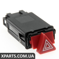 Переключатель аварийной сигнализации (A4 S4 B5, черный сатин) VAG 8D0941509H01C