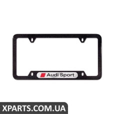 Рамка номерного знака (Audi Sport, волокно вуглецеве) VAG 8K0071801A