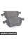 Комплект гальмівних колодок економ-класу - передній VAG JZW698151P