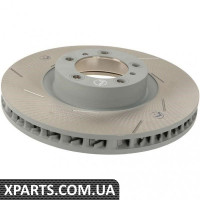 Гальмівний ротор (Panamera 971, 360 мм, зі срібним супортом, без PCCB, передній лівий) PORSCHE 971615301L